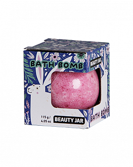 BEAUTY JAR Vannas burbuļbumba ar ķiršu sēklu eļļu un ogu smaržu, 115g