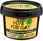 BEAUTY JAR VOTE FOR OAT! - Attīroša maska-skrubis, 100 g